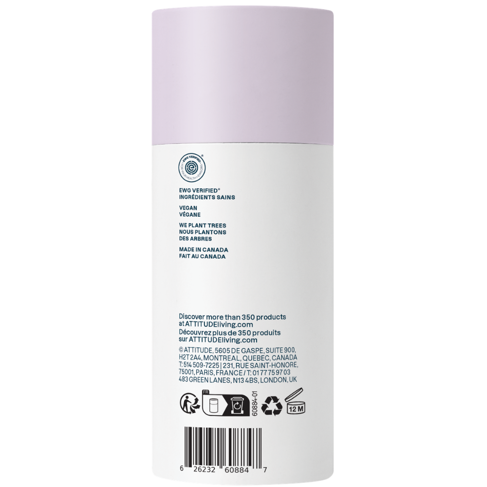 Attitude Sweet Jasmine Baking Soda Free Deodorant - 75g