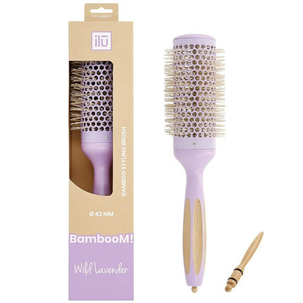 Bamboom Styling Wild Lavender Round Brush - 43mm