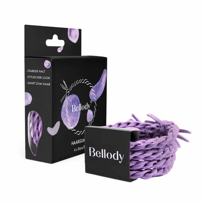 Bellody Haargummie Elastiek - Bora Bora Paars
