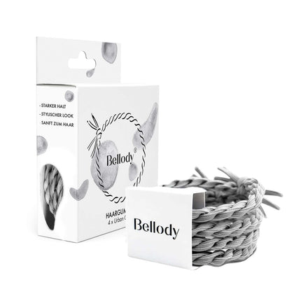 Bellody Haargummie Elastiek - Grijs