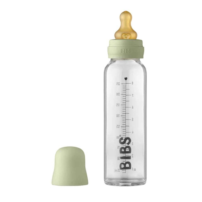 BIBS Babyfles Glas Sage - 225ml
