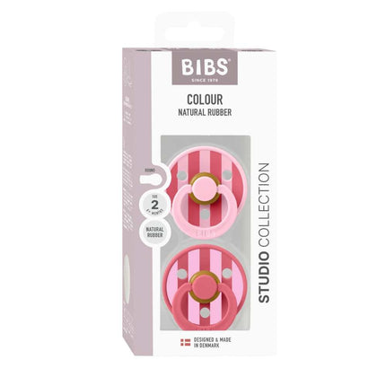 BIBS Block Baby Pink Mix Spenen