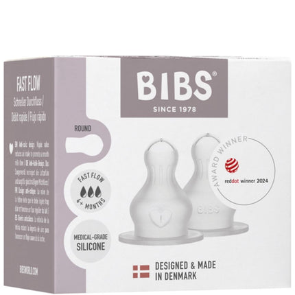 BIBS Bottle Speen Siliconen - 2pcs