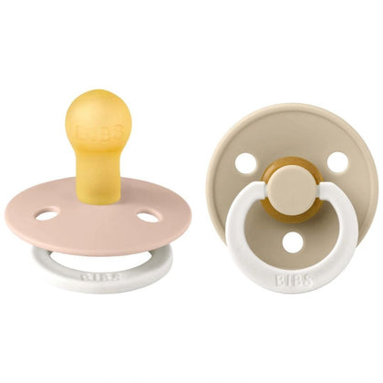 BIBS Colour 2 Pack - Blush/Vanilla   Spenen - NIGHT