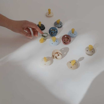 BIBS Colour 2 Pack - Ivory/Blush- Anatomisch Spenen