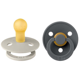 BIBS Colour 2 Pack - Sand/Iron Spenen