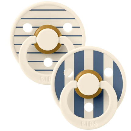 BIBS Studio Speen - Pin & Block Steel Blue Mix Spenen