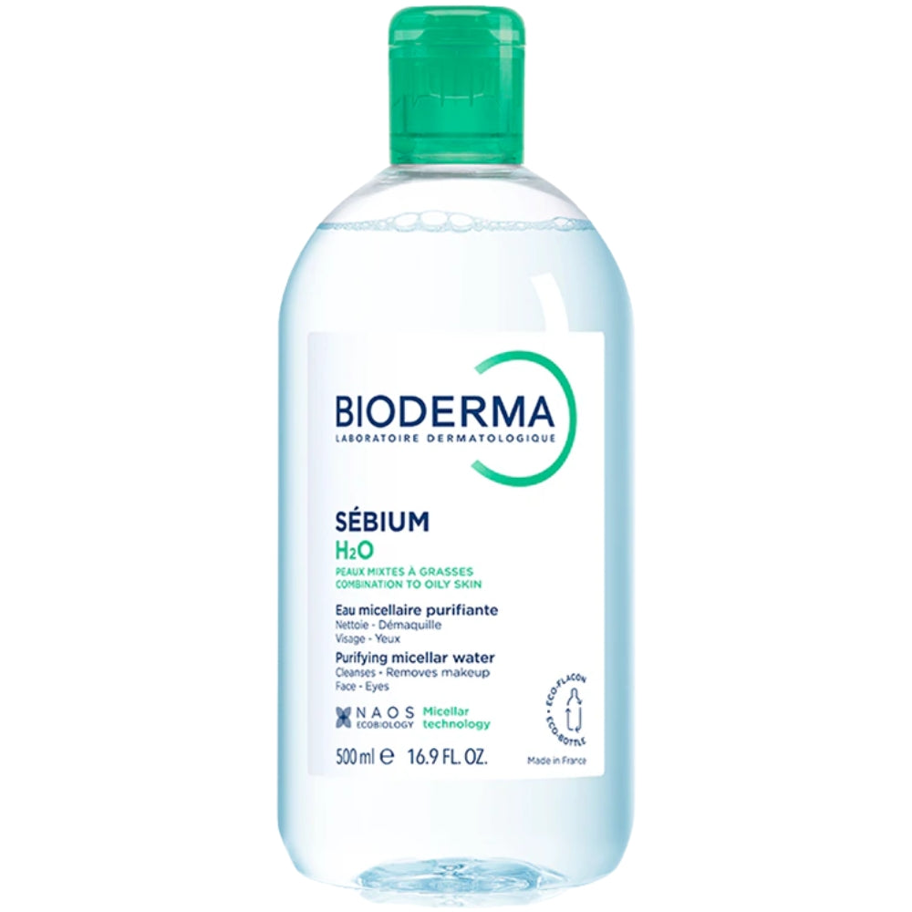 Bioderma Sébium H2O Purifying Cleansing Micellar Water - 500ml