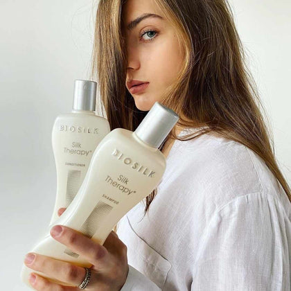 Biosilk Silk Therapy Duo Set - 2x355ml