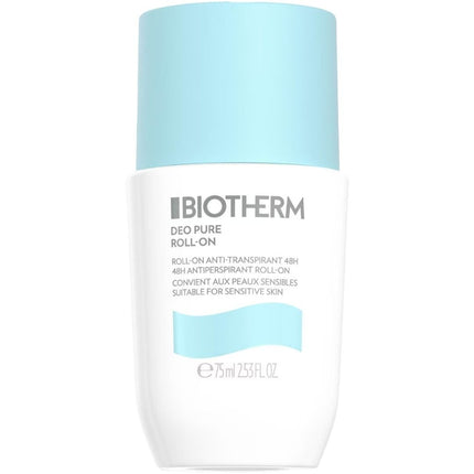 Biotherm Pure Antiperspirant Roll-On Deo Alcohol Free - Sensitive Skin - 75ml