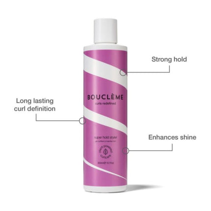 Bouclème Curls Redefined Super Hold Styling Gel
