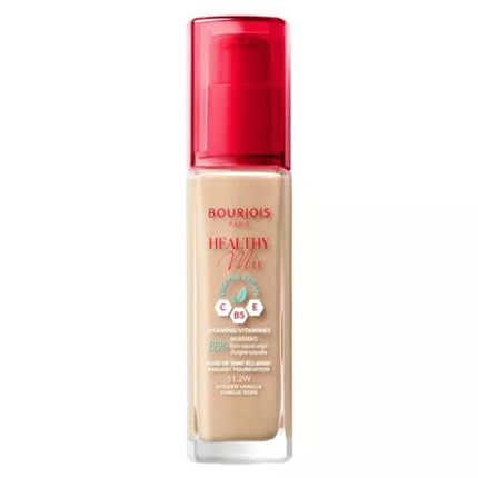 Bourjois Healthy Mix Clean Vegan Foundation - 51.2W GOLDEN VANILLA