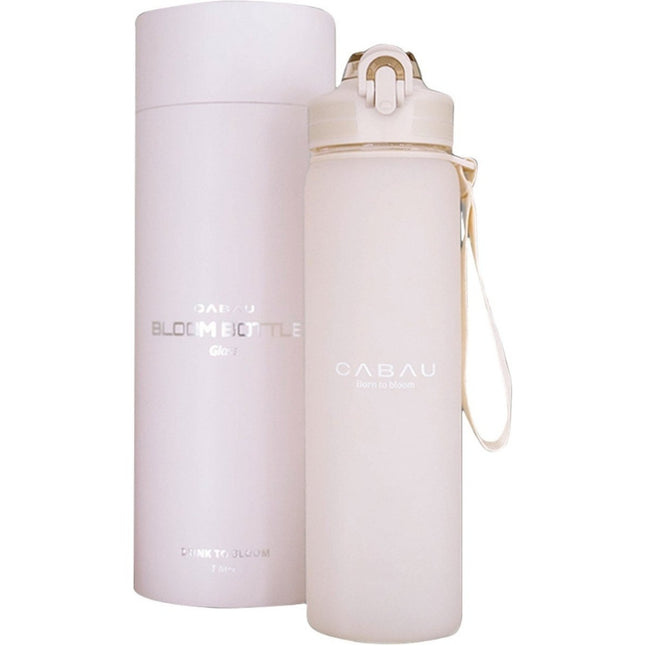 Cabau Lifestyle Bloom Glass Bottle - 1 Liter