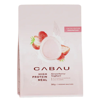 Cabau Lifestyle High Protein Meal Strawberry Yoghurt Limited Edtion - 560gr