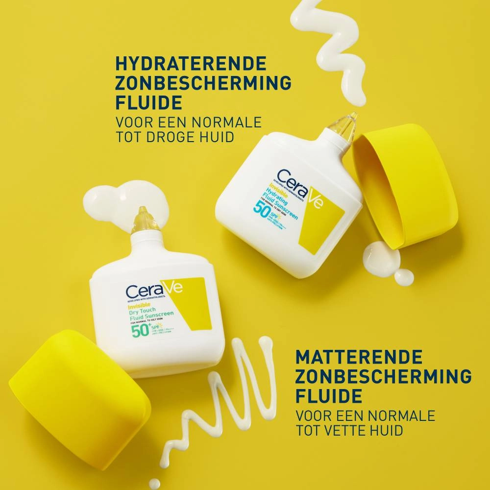 CeraVe Invisible Hydrating Fluide Sunscreen SPF50 - 50ml