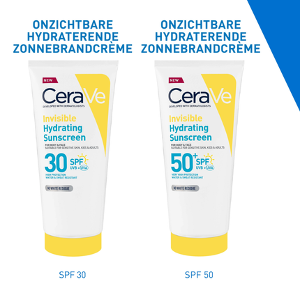 CeraVe Invisible Hydrating Sunscreen SPF30
