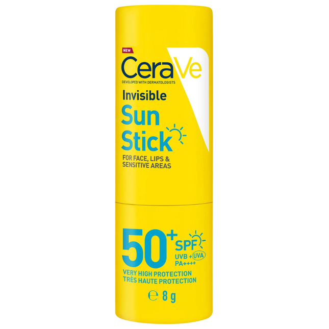 CeraVe Invisible Sunscreen Stick SPF50+ - 8g