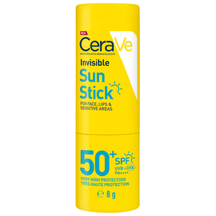 CeraVe Invisible Sunscreen Stick SPF50+ - 8g
