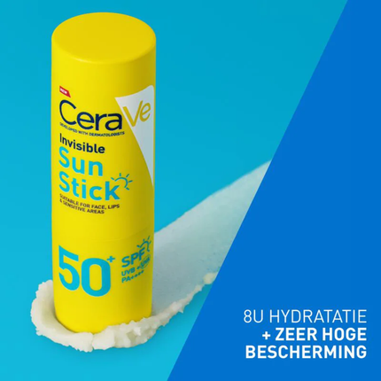 CeraVe Invisible Sunscreen Stick SPF50+ - 8g