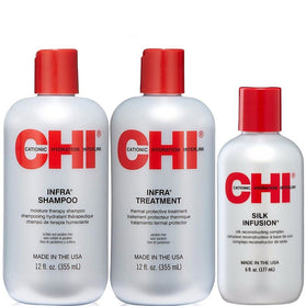 CHI Infra Deluxe Set - 355+355+177ml