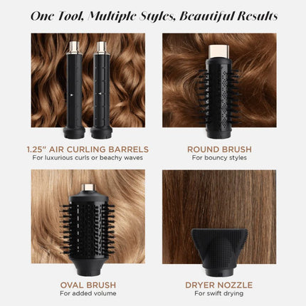 CHI LAVA AirGlam Multi Styler - black