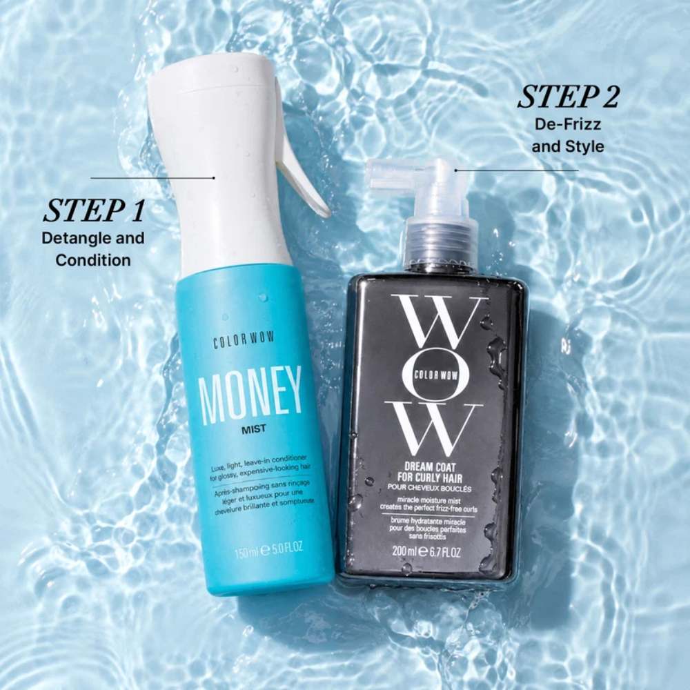 Color WoW Dream Coat Curly Hair + Money Mist Duo - 200+150ml