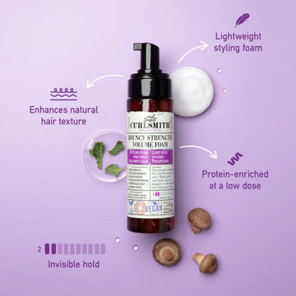 Curlsmith Bouncy Strength Volume Foam - 222ml