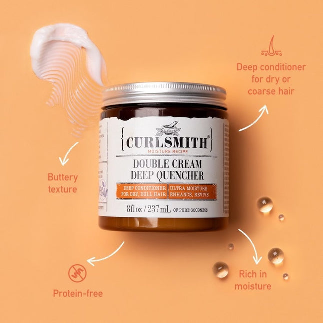 Curlsmith Double Cream Deep Quencher Travelsize - 59ml