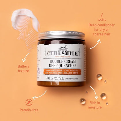 Curlsmith Double Cream Deep Quencher Travelsize - 59ml