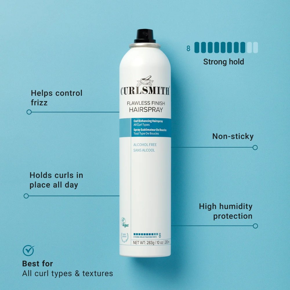 Curlsmith Flawless Finish Hairspray Strong Hold - 283ml