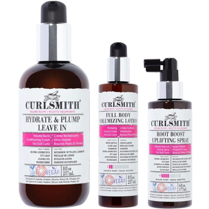 Curlsmith Volume Boost Trio - 237+177+237ml