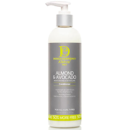 Design Essentials Almond & Avocado Moisturizing & Detangling Conditioner - 365ml