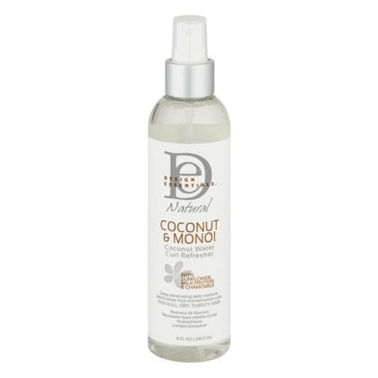 Design Essentials Coconut & Monoi Coconut Water Curl Refresher - 236ml