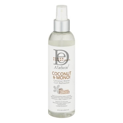 Design Essentials Coconut & Monoi Coconut Water Curl Refresher - 236ml