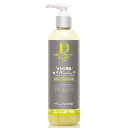 Design Essentials Moisturizing & Detangling Sulfate-Free Shampoo - 365ml