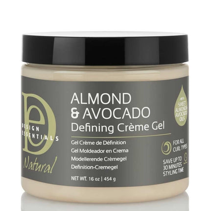 Design Essentials Natural Almond & Avocado Curl Defining Creme Gel - 473ml