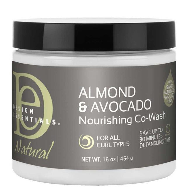 Design Essentials Natural Almond & Avocado Nourishing Co-Wash - 473ml
