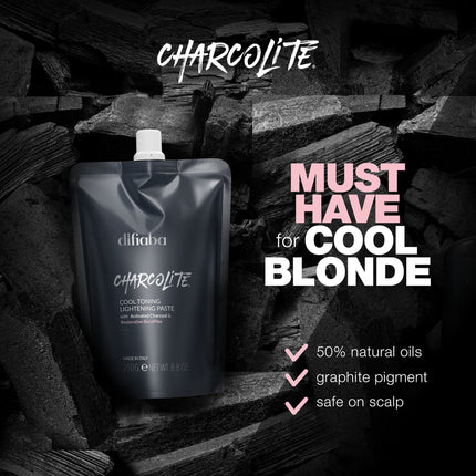 Difiaba Charcolite Cool Toning Lightening Paste - 500gr