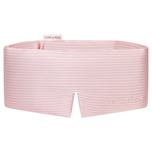 Dore & Rose Deep Sleep Mask Stripe Pink