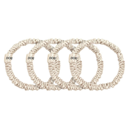 Dore & Rose Scrunchie Set Champagne - 4x1cm