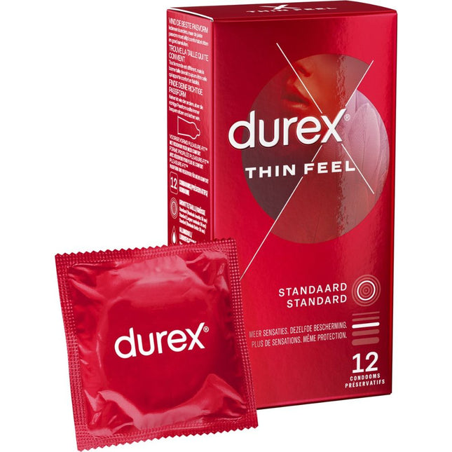 Durex Thin Feel Condooms - 12pcs