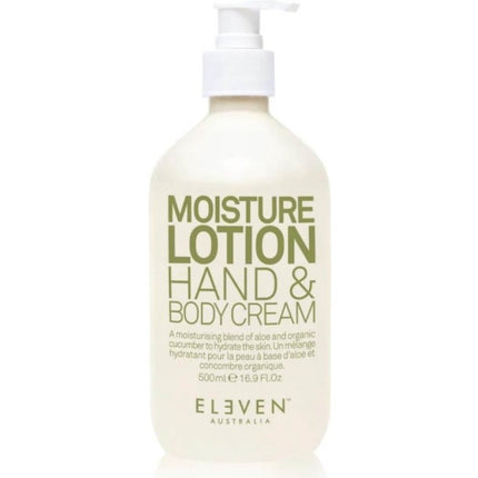 Eleven Australia Moisture Lotion Hand & Body Cream - 500ml