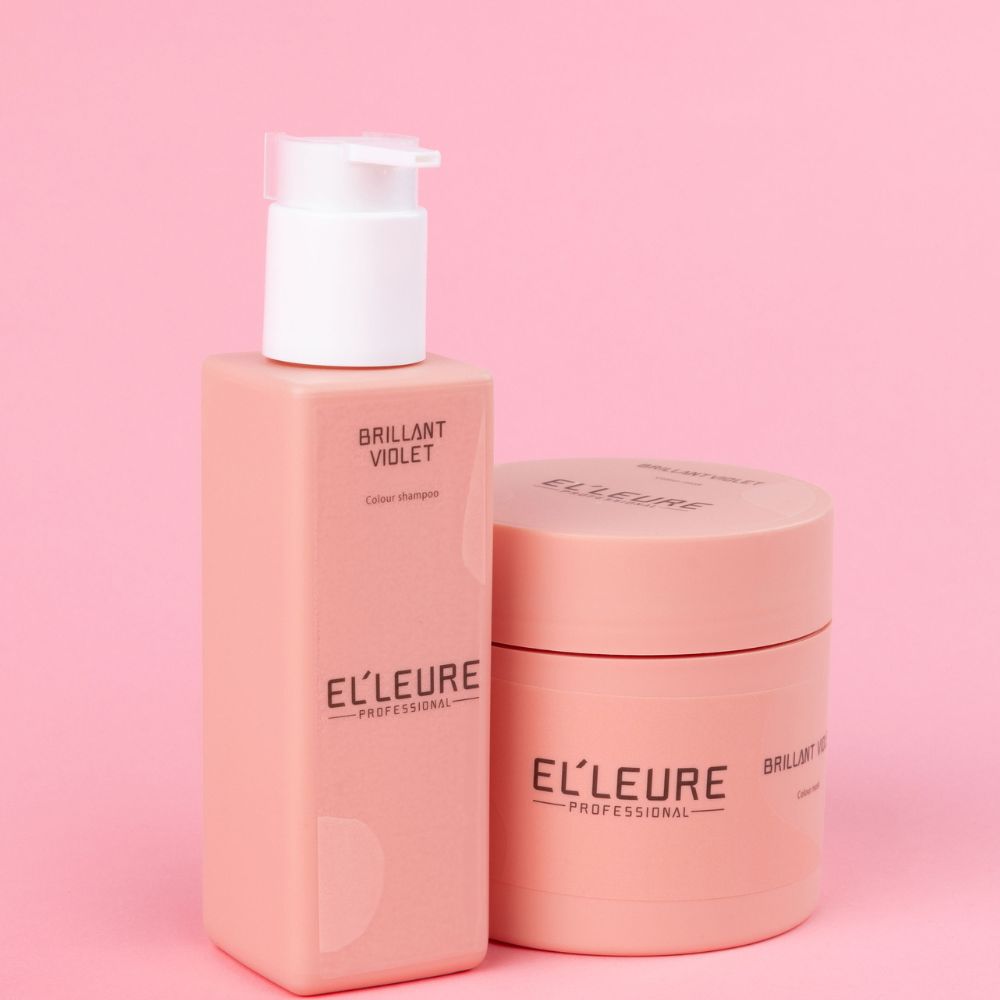 Elleure Brillant Violet Kleurmasker - 250ml
