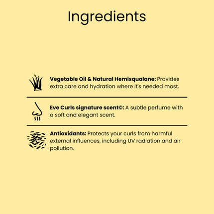 Eve Curls Silky Finishing Oil - 50ml