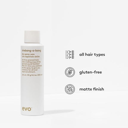 EVO Shebang-A-Bang Dry Spray Wax - 200ml