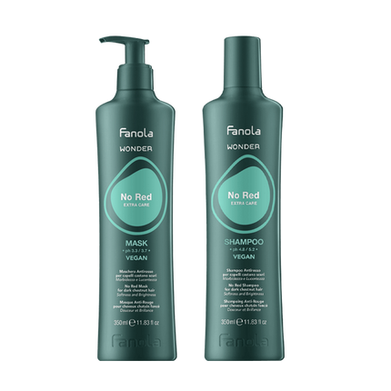 Fanola Wonder No Red Set - 2x350ml