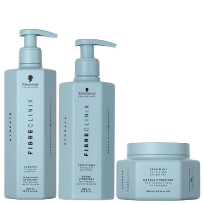 Fibre Clinix Hydrate Treatment Set - 300+250+250ml