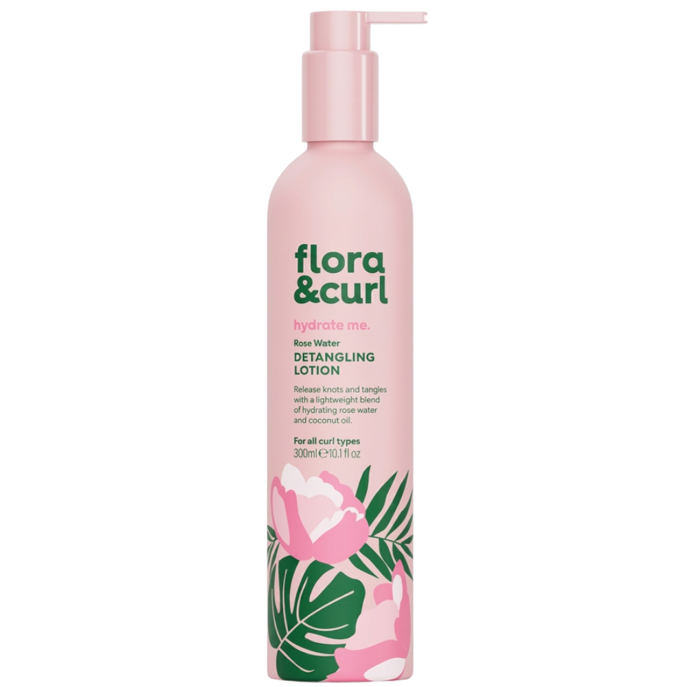 Flora & Curl Hydrate Me Detangling Lotion Rose Water - 300ml