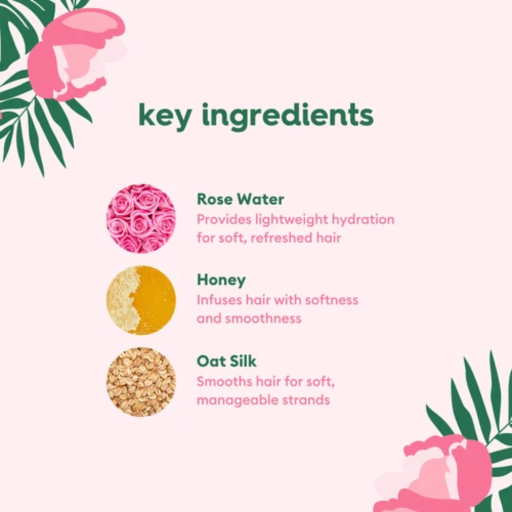 Flora & Curl Hydrate Me Detangling Lotion Rose Water - 300ml