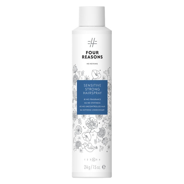 Four Reasons No Nothing Sensitive Strong Hairspray - 300ml